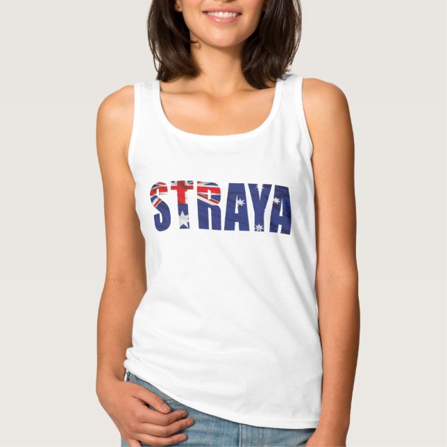 Camiseta Con Tirantes Womens STRAYA Singlet (Anverso)