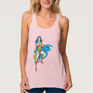 Camiseta Con Tirantes Wonder Woman Cape