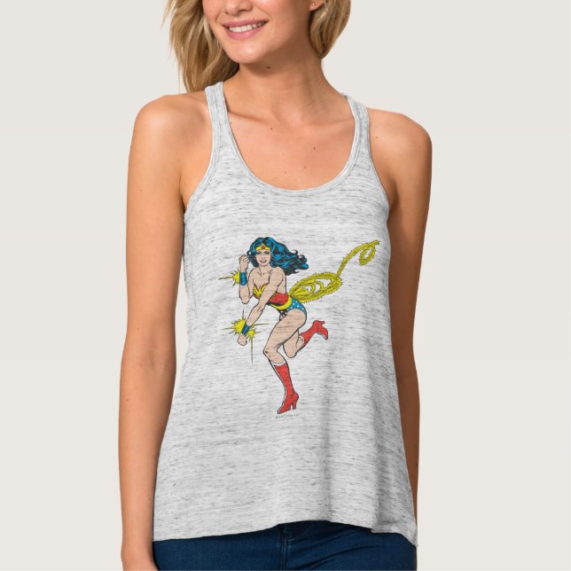 Camiseta Con Tirantes Wonder Woman Cuffs (Anverso)