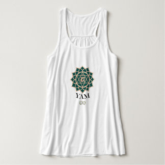 Camiseta Con Tirantes YAM mantra Heart Chakra, Anahata Chakra