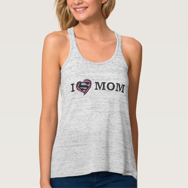 Camiseta Con Tirantes Yo corazón a mamá (Anverso)