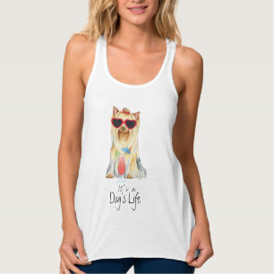 Camiseta Con Tirantes Yorkie de verano