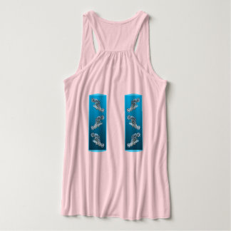 Camiseta Con Tirantes Young Grouper - Design gradient blue background |