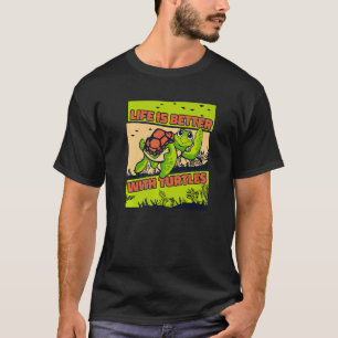 Camiseta Con tortugas tortuga pintada tortuga