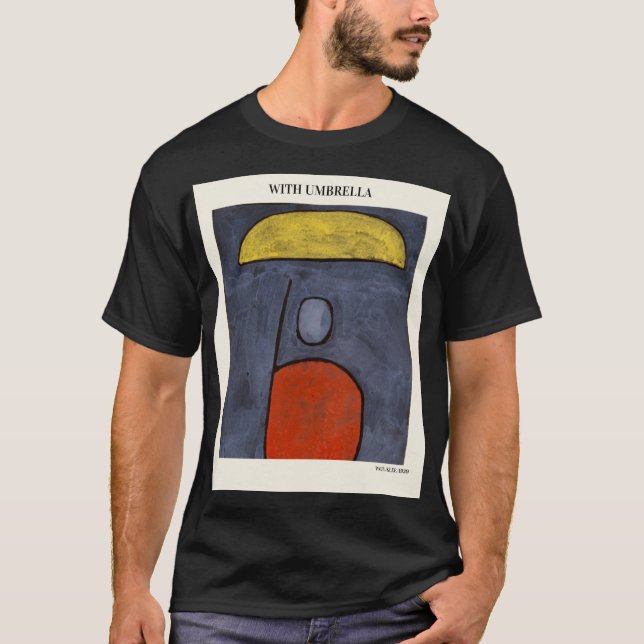 Camiseta CON UMBRELLA DE PAUL KLEE, Resumen de la modernida (Anverso)