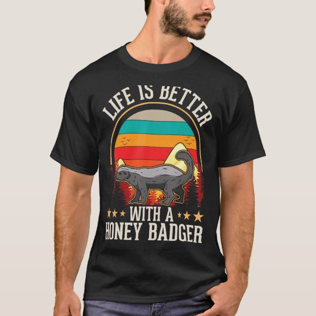 Camiseta con un batidor de miel (Anverso)