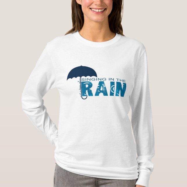 Camiseta Con un bordón feliz (Anverso)