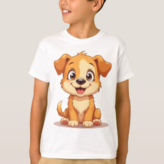 Camiseta con un cachorro adorable