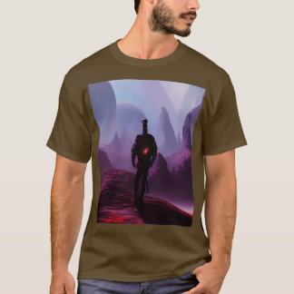 Camiseta con un corazón rojo