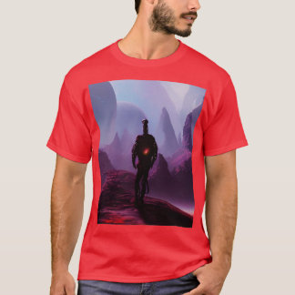 Camiseta con un corazón rojo