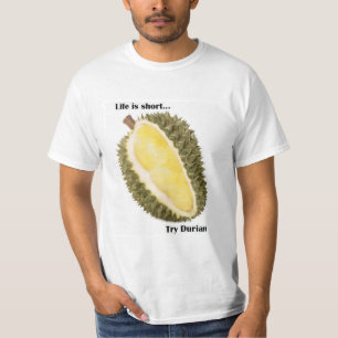 Camiseta con un diseño de la fruta del Durian