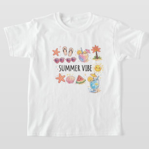 Camiseta con un Encantador Estilo de Verano