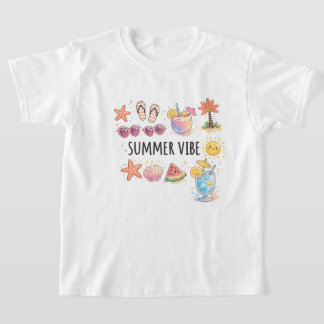 Camiseta con un Encantador Estilo de Verano