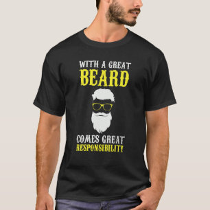 Camiseta Con un gran pan llegan los grandes hombres respons