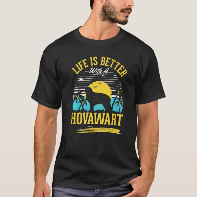 Camiseta Con Un Hovawart (Anverso)