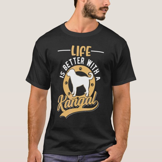 Camiseta Con un Kangal (Anverso)