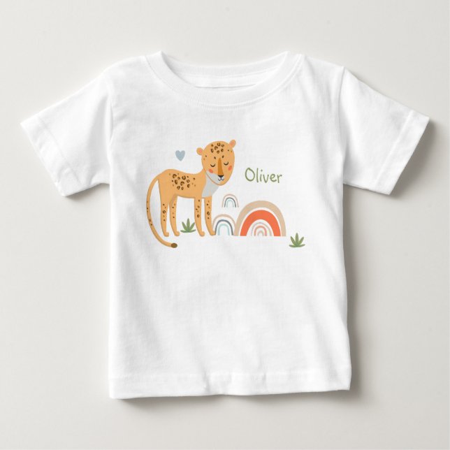 Camiseta con un lindo ilustracion (Anverso)