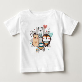 Camiseta con un lindo ilustracion