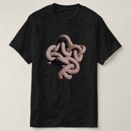 Camiseta con un Metalizado diseño de cadena