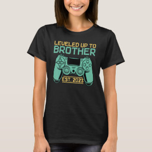 Camiseta Con Un Nivel De Hasta Brother 2023 New Bro Gamer P