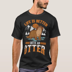Camiseta con un Otter