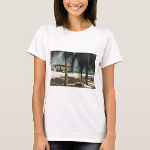 Camiseta con una escena de la isla