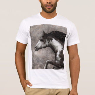 Camiseta con una huella de sobrevuelo sin puente.