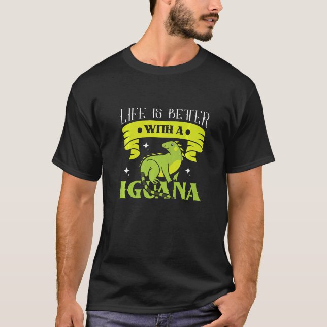 Camiseta con una iguana (Anverso)