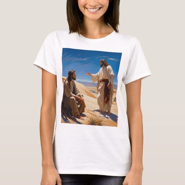 Camiseta con verso de biblia (Anverso)