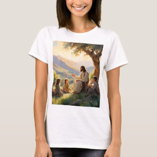 Camiseta con verso de biblia