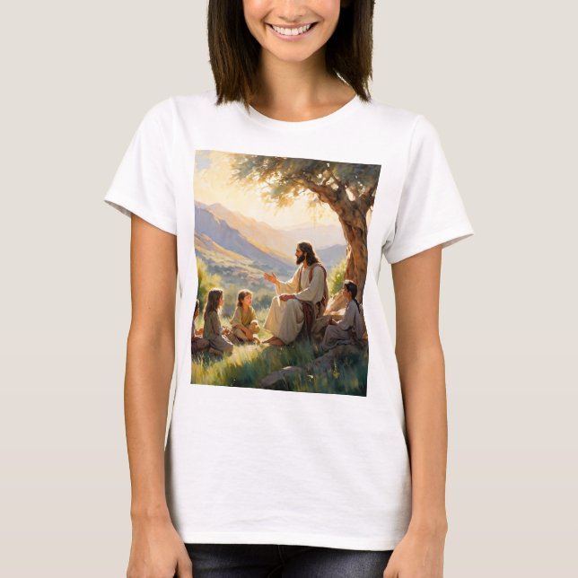 Camiseta con verso de biblia (Anverso)