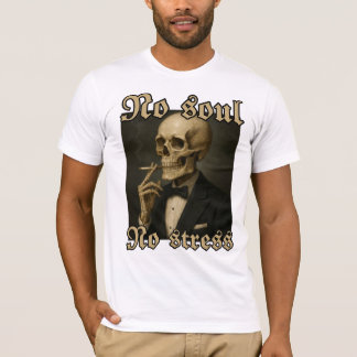 Camiseta con vibra de calavera