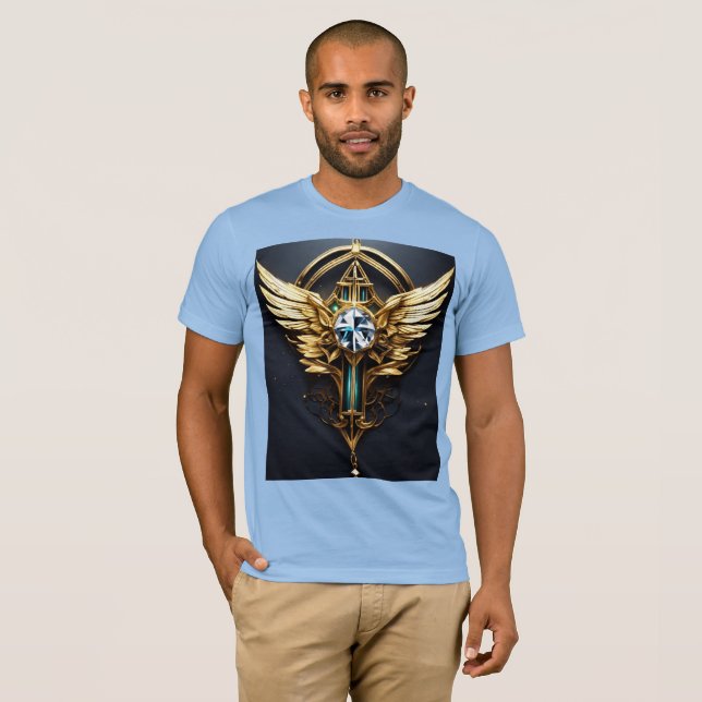 Camiseta con vibraciones de cristal radiante: Elev (Anverso completo)