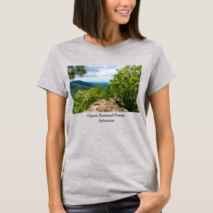 Camiseta con vistas al acantilado forestal naciona