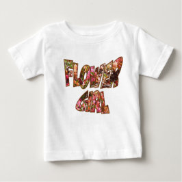 Camiseta con Volantes de Niña de las Flores con Le