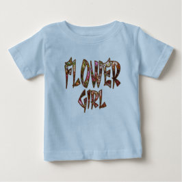 Camiseta con Volantes para Niña Florista Personali