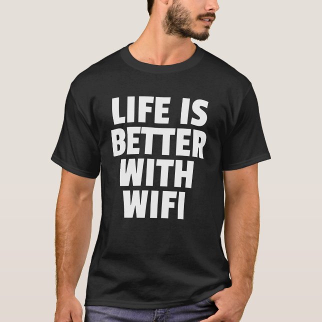 Camiseta Con Wifi (Anverso)