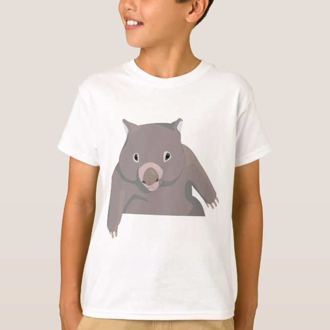 Camiseta con wombat (Anverso)