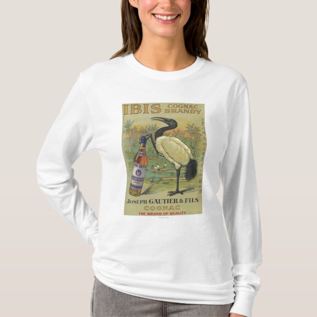 Camiseta Coñac de Ibis - José Gautier y promo de Fils (Anverso)
