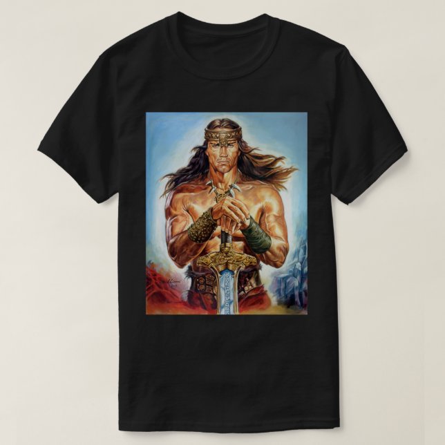 Camiseta Conan el Detroyer (Diseño del anverso)