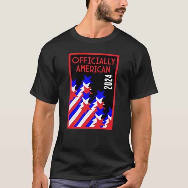 Camiseta Conceden ciudadanía estadounidense (Anverso)