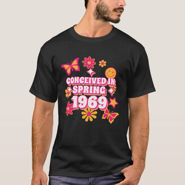 Camiseta Conceived in Spring 1969 1970 Born Edition (Anverso)