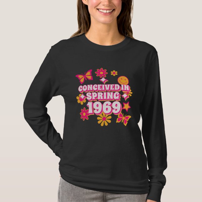 Camiseta Conceived in Spring 1969 1970 Born Edition (Anverso)