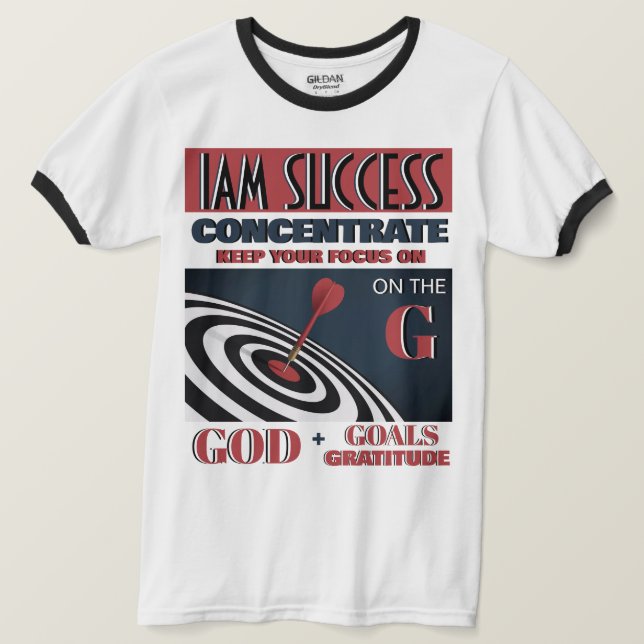 CAMISETA CONCENTRARSE (Anverso del diseño)