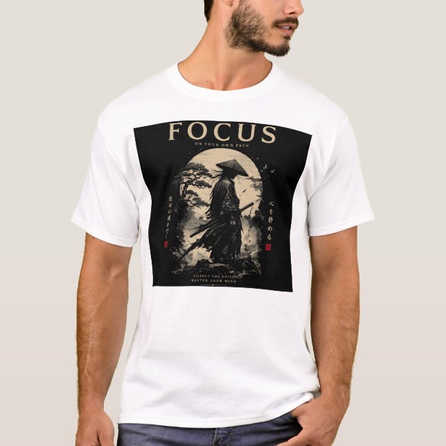Camiseta Concéntrate en tu propio camino (Anverso)