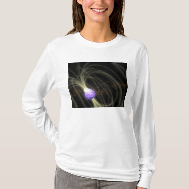 Camiseta Concepción artística de la magneta SGR 1806-20 (Anverso)