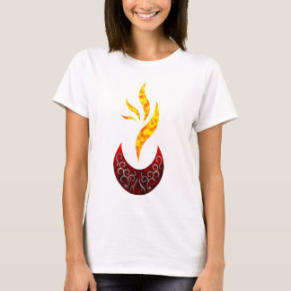 Camiseta Conception de feu