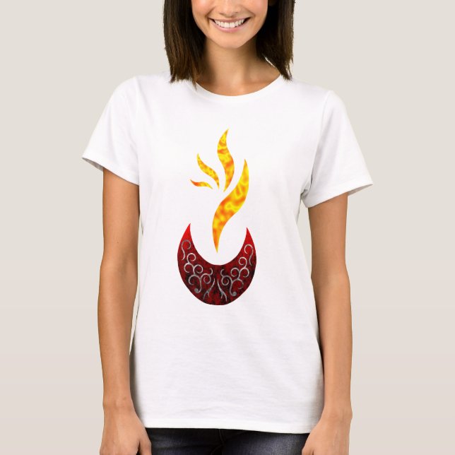 Camiseta Conception de feu (Anverso)