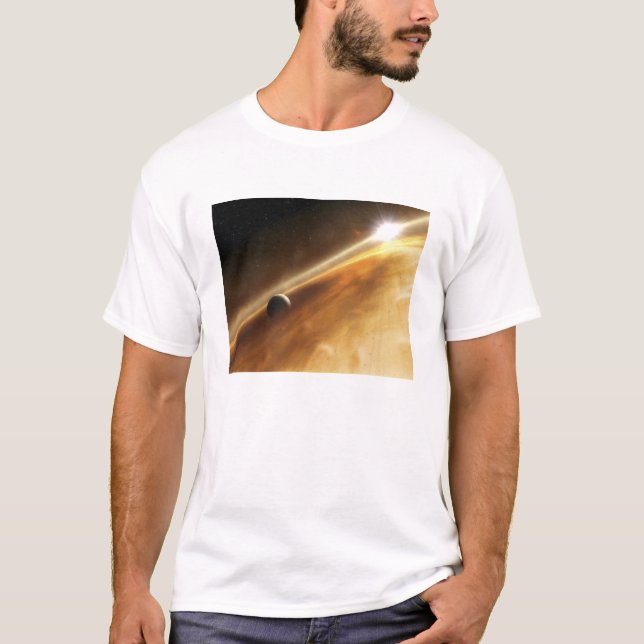 Camiseta Concepto artístico de la estrella Fomalhaut (Anverso)
