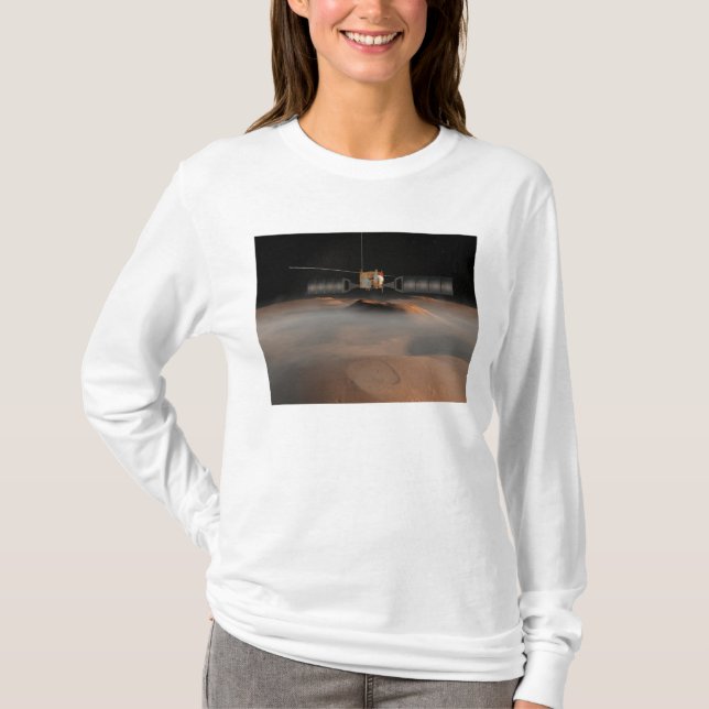 Camiseta Concepto artístico de la nave espacial Mars Expres (Anverso)